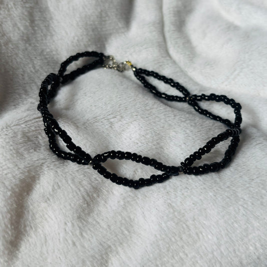 Chocker Mostacillas Negro