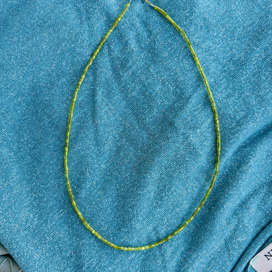 Collar Verde Manzana