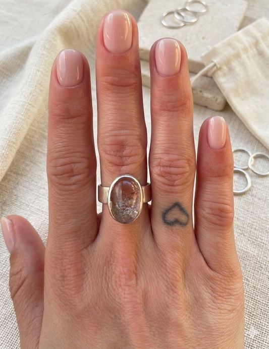 Anillo Oval - piedra a elección