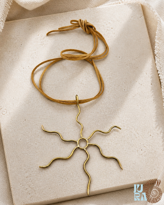 Collar Sol Bronce