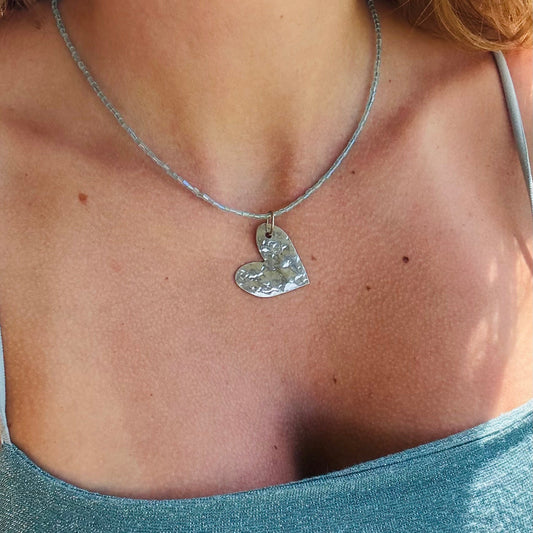 Dije Corazón Texturado