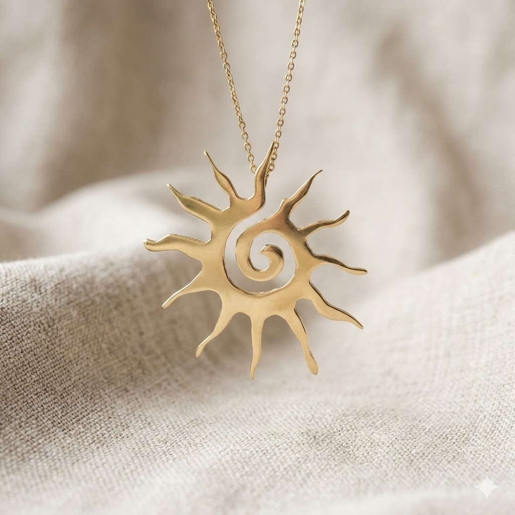 Dije Sol Espiral