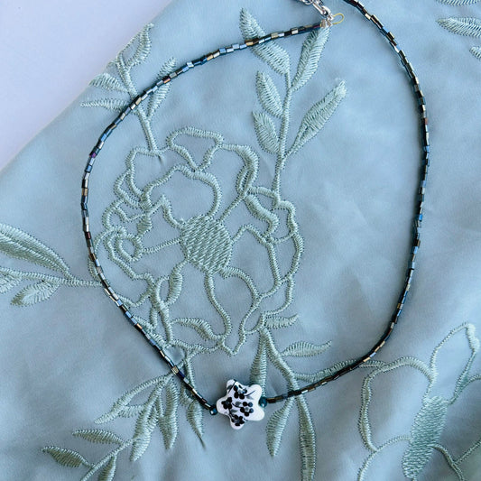 Collar Estrella Floreada