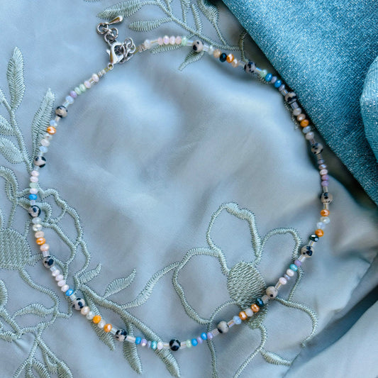 Collar Dalmata y Cristales