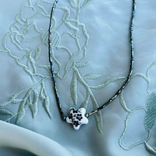 Collar Estrella Floreada