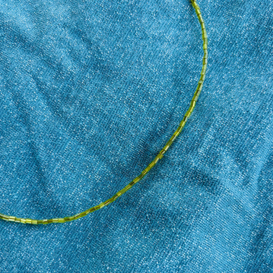 Collar Verde Manzana